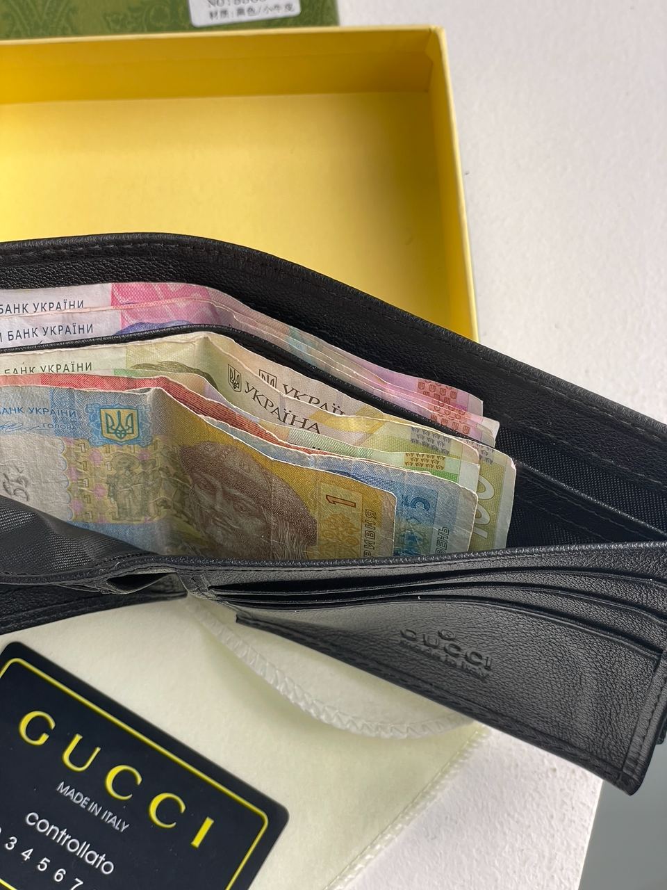 Gucci Leather GG Marmont Coin Wallet Black - 13