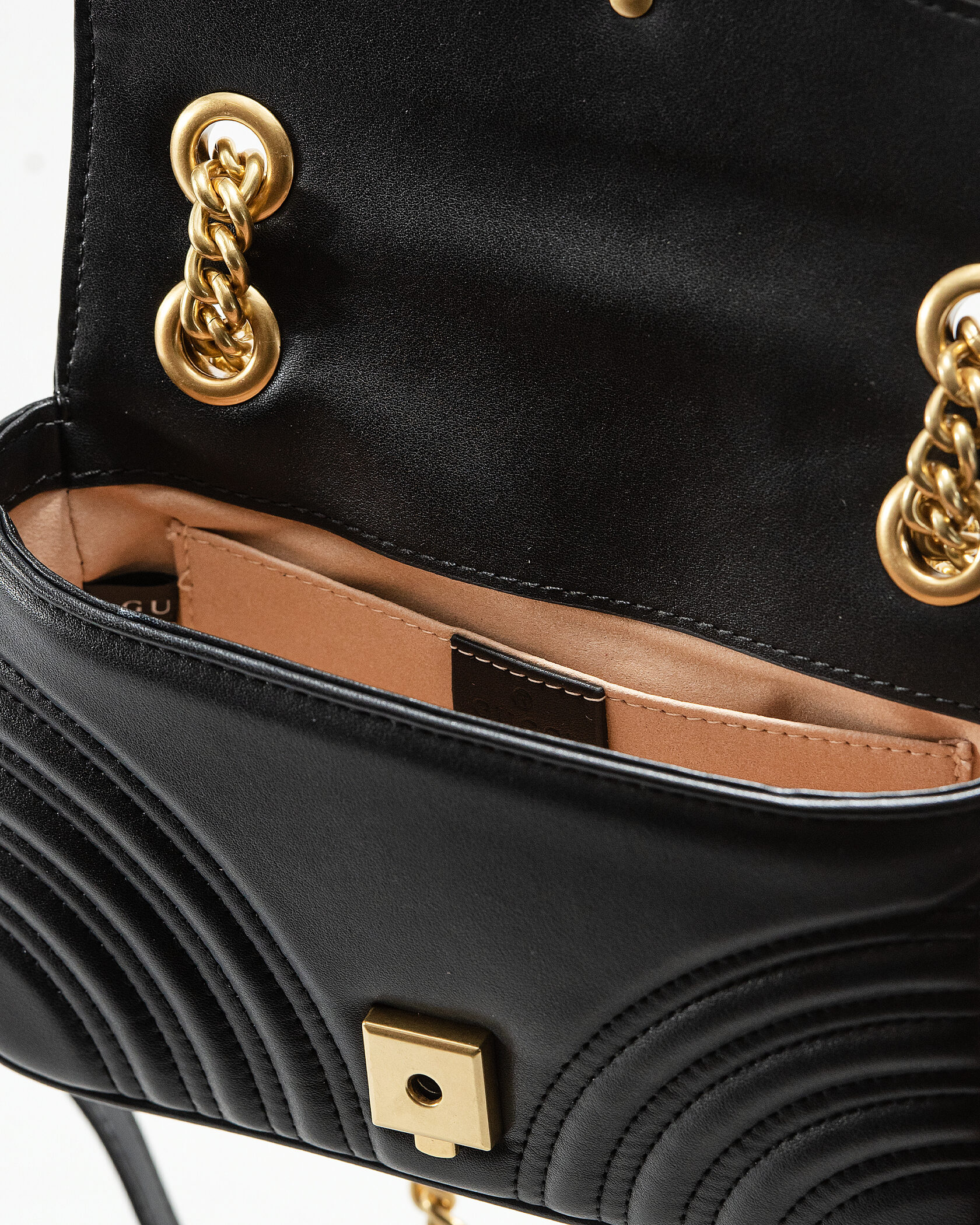 Gucci Marmont Mini Shoulder Bag Black - 13