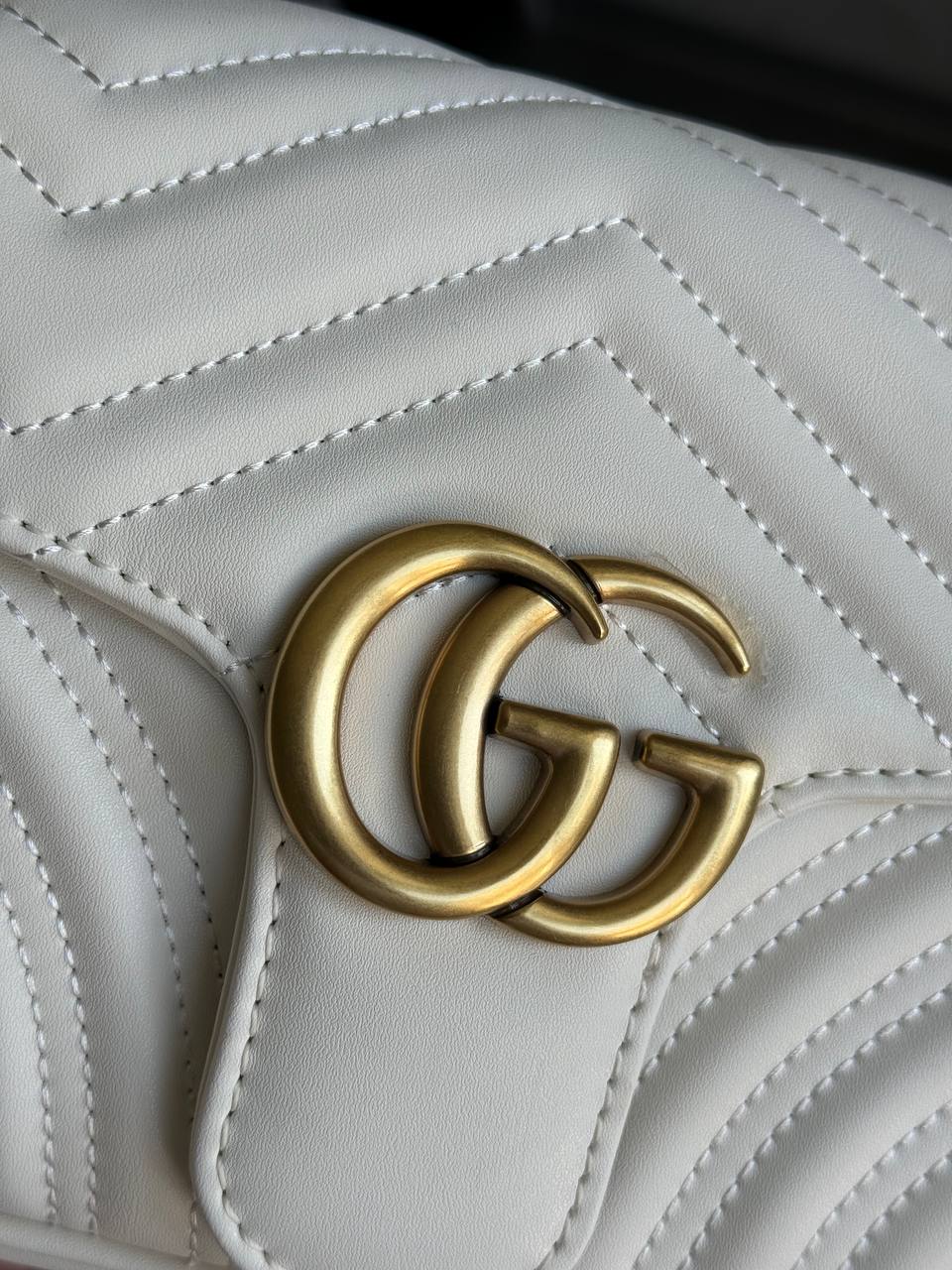 Gucci Marmont Mini Shoulder Bag, Gold Hardware - 8