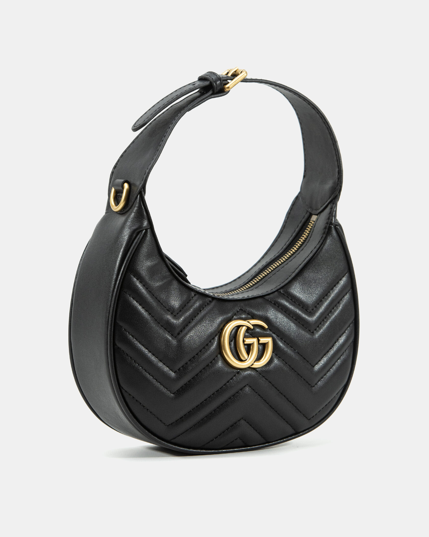 Gucci Marmont small shoulder bag Black/Gold - 5