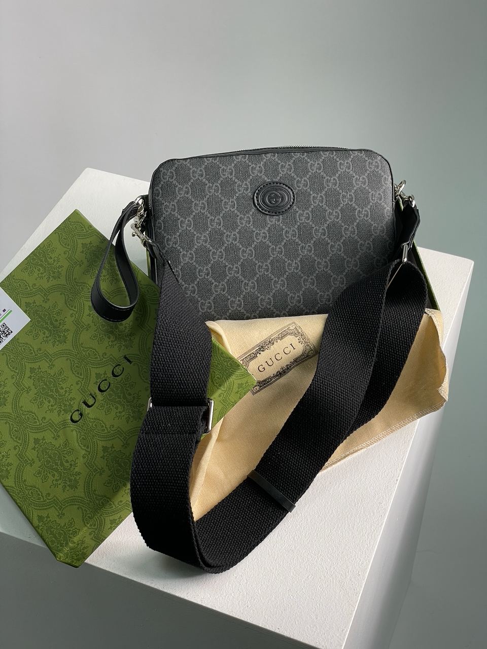 Gucci Ophidia GG Crossbody Bag Blue - 2