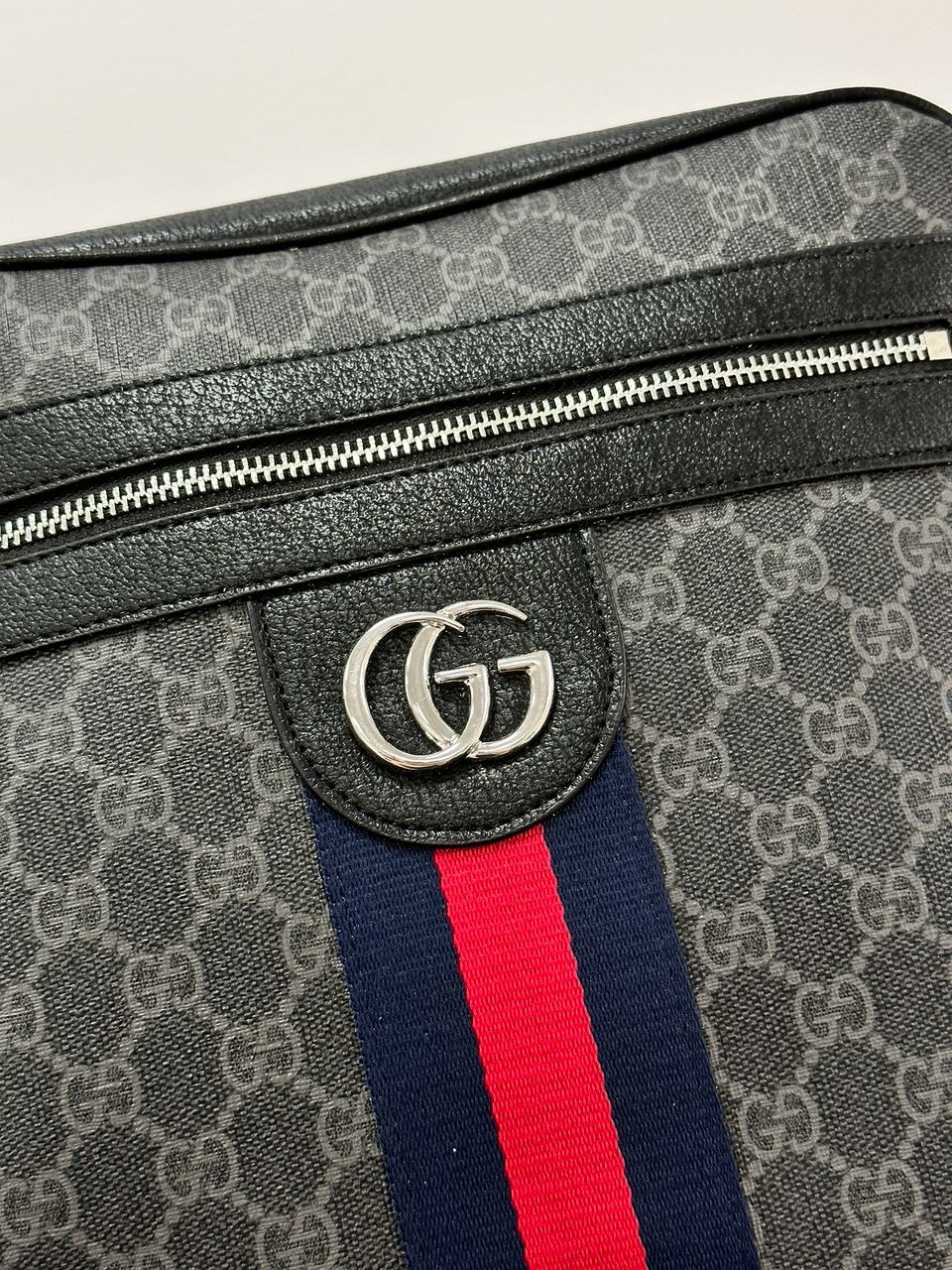 Gucci Ophidia GG Large Messenger Bag Blue - 8