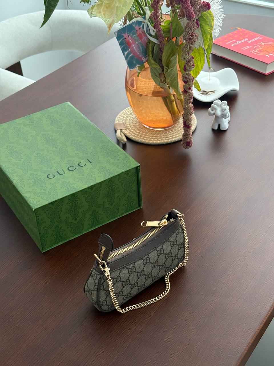 Gucci Ophidia Gg Small Handbag Brown - 5