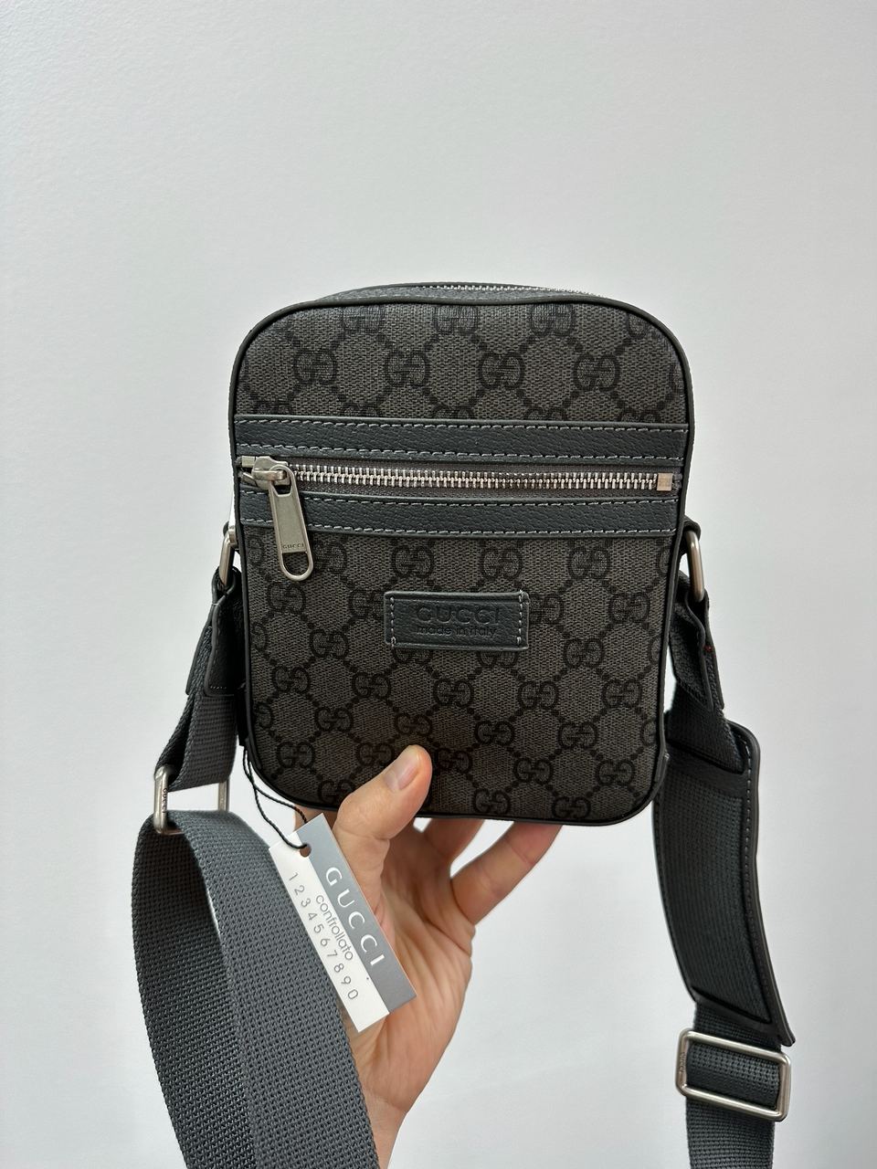 Gucci Ophidia GG Small Messenger Bag Grey - 7