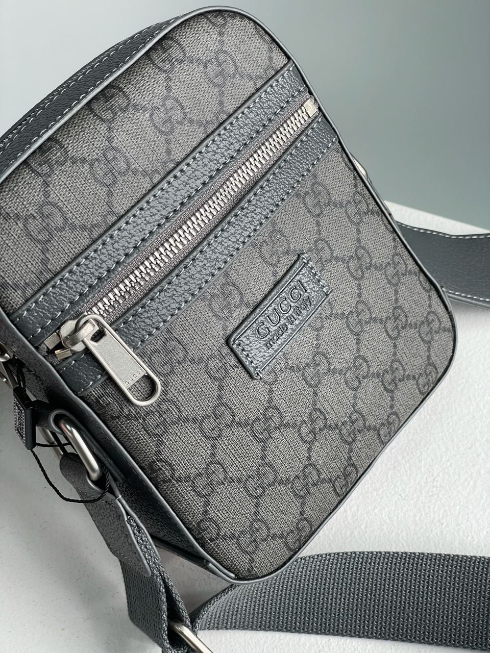 Gucci Ophidia GG Small Messenger Bag Grey - 8