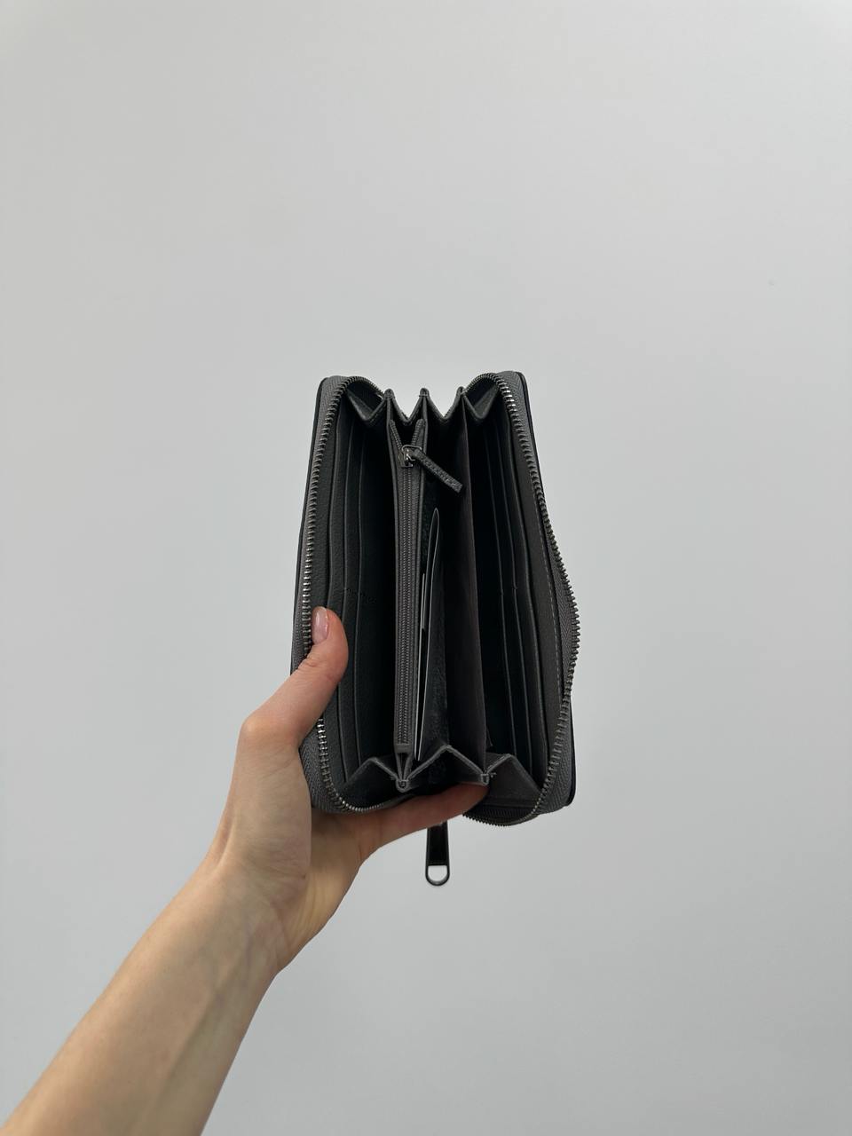 Gucci Ophidia GG Zip Around Wallet Grey/Silver - 12