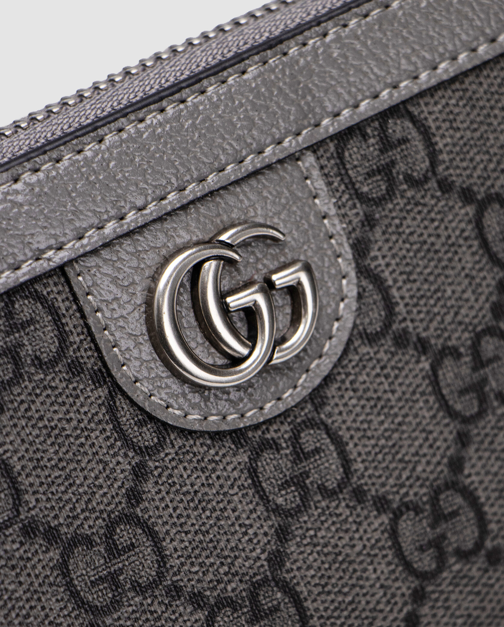 Gucci Ophidia GG Zip Around Wallet Grey/Silver - 5