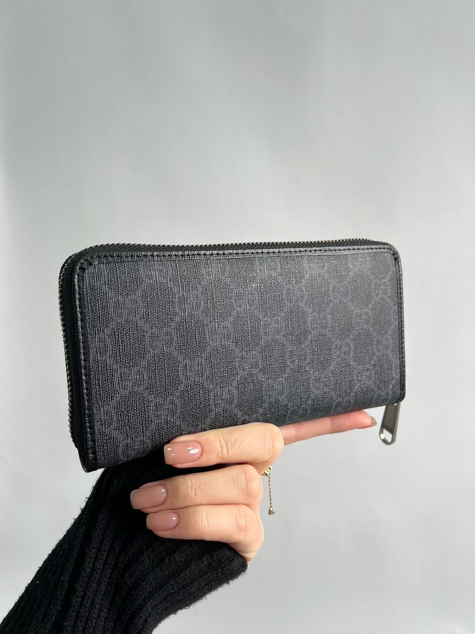 Gucci Ophidia GG Zip Around Wallet Grey - 9