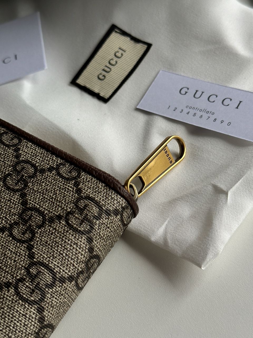 Gucci Ophidia GG Zip Around Wallet - 12