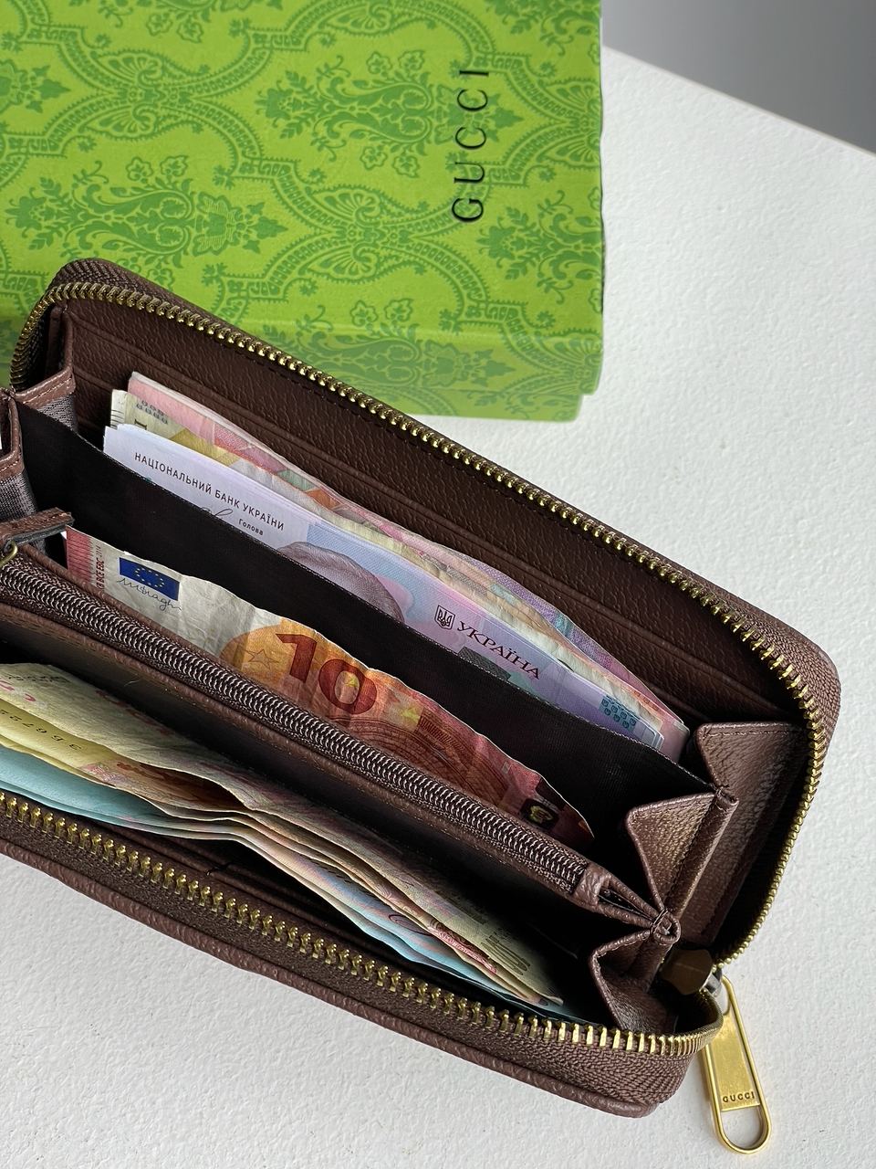 Gucci Ophidia GG Zip Around Wallet - 13