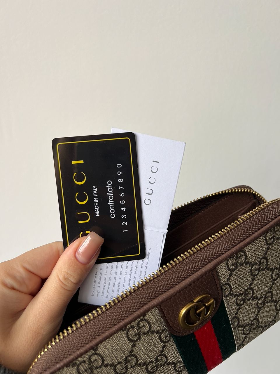 Gucci Ophidia GG Zip Around Wallet - 19