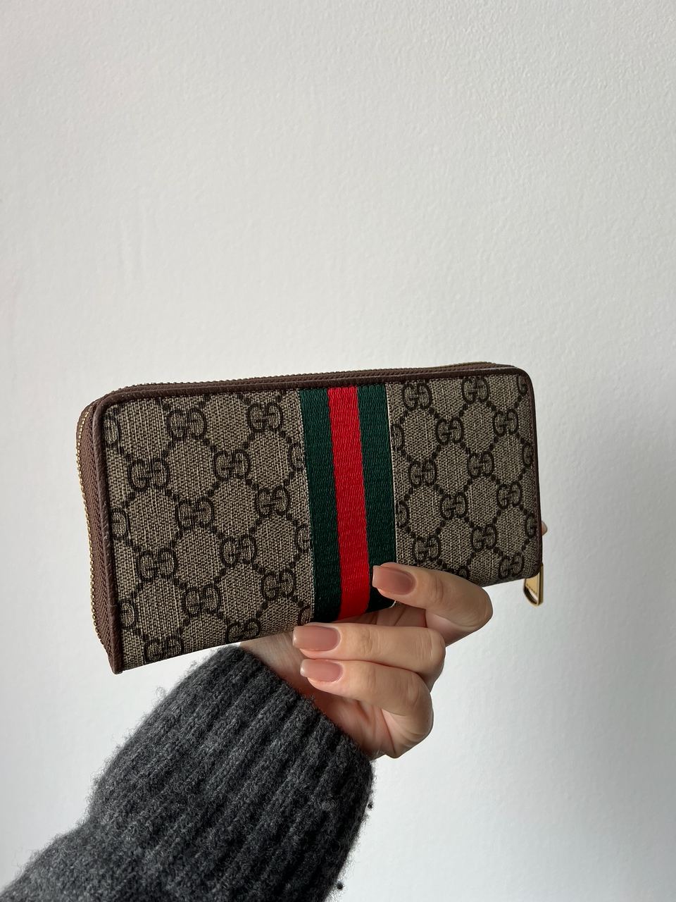 Gucci Ophidia GG Zip Around Wallet - 7