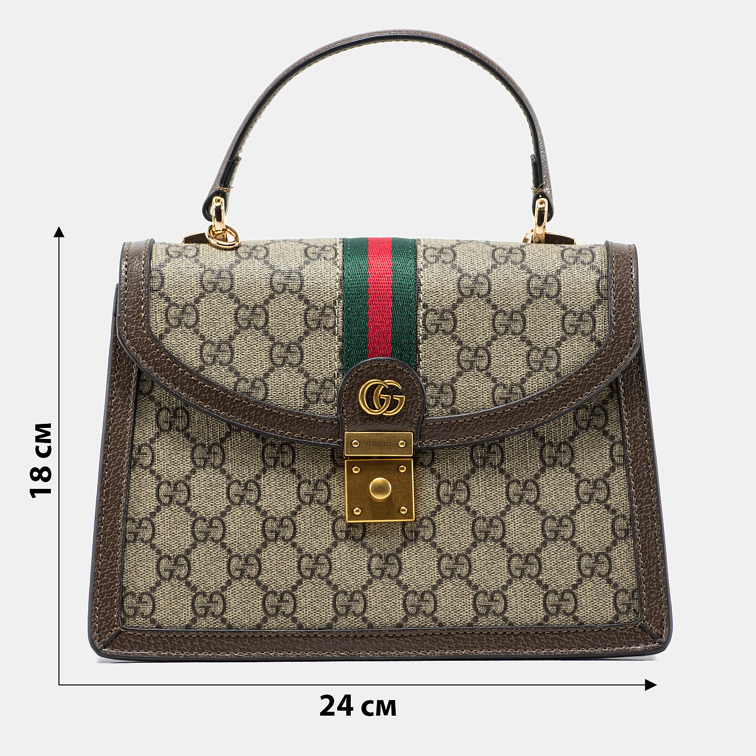 Gucci Ophidia Medium Top Handle Bag - 3