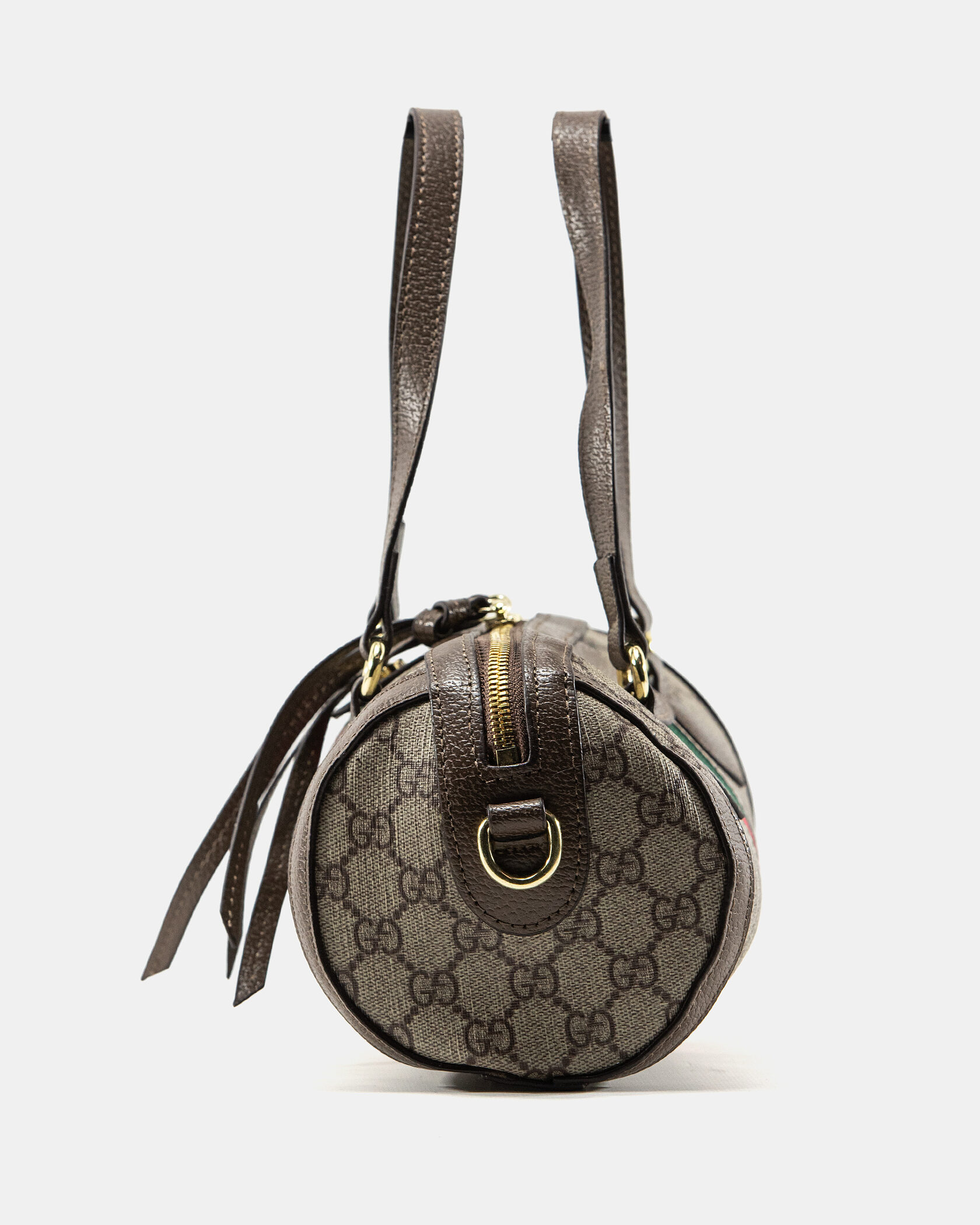 Gucci Ophidia Small GG Supreme Boston Bag in Beige/Brown - 7