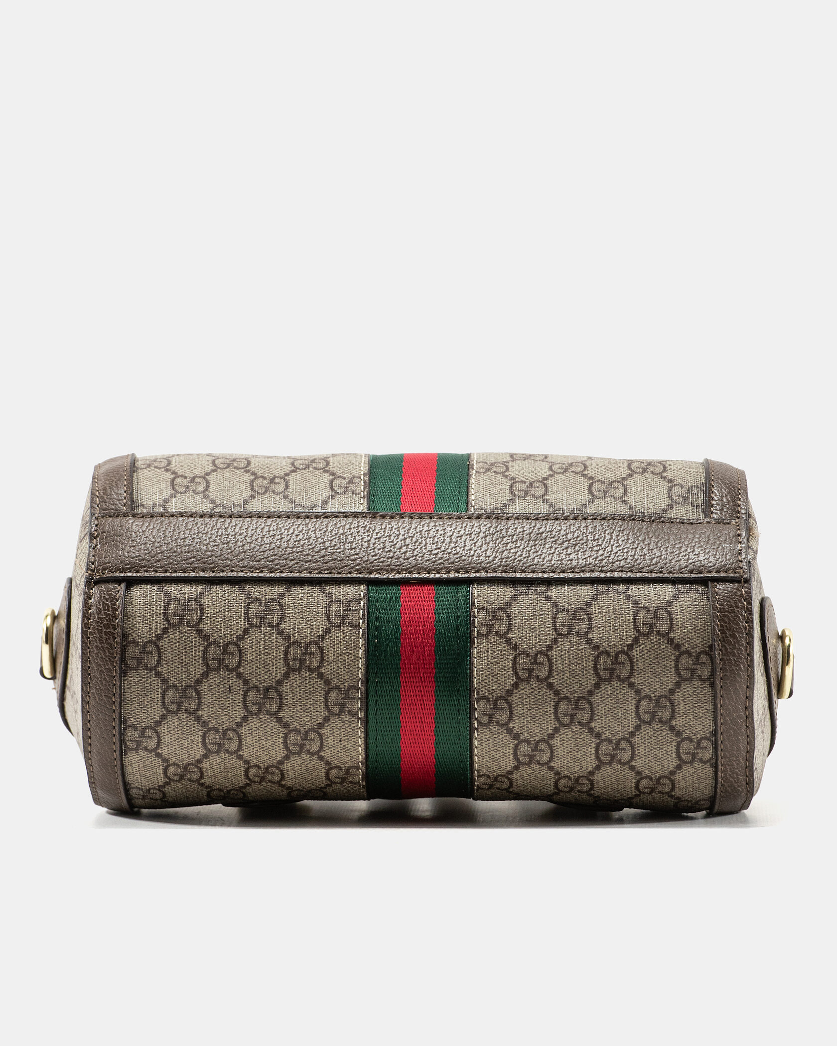 Gucci Ophidia Small GG Supreme Boston Bag in Beige/Brown - 8