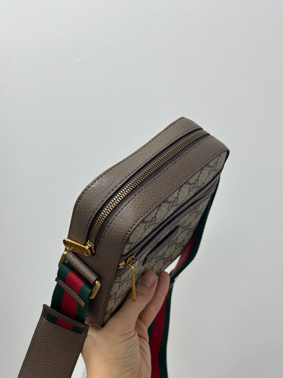 Gucci Small 'Ophidia' Shoulder Bag Brown - 9