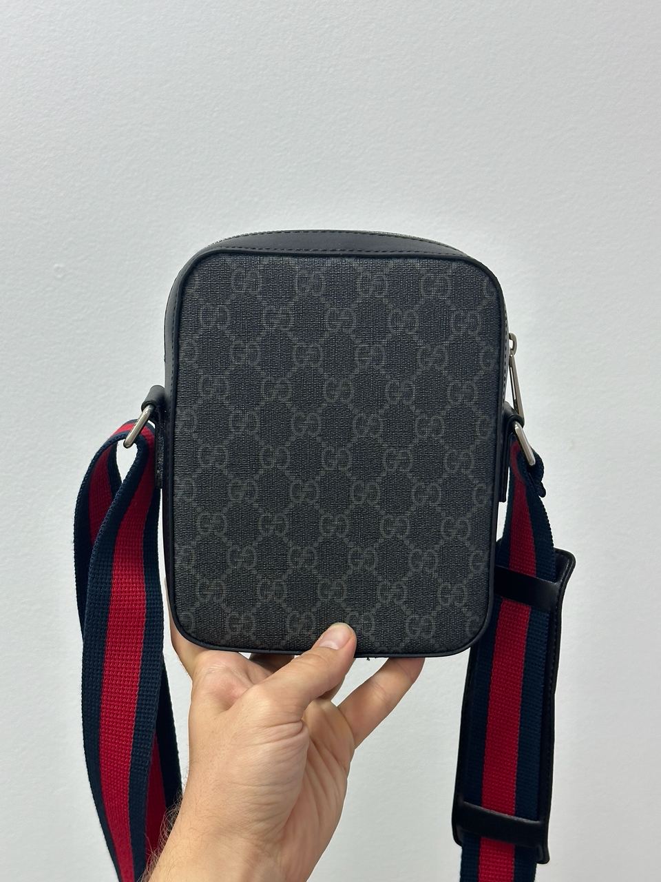 Gucci Small 'Ophidia' Shoulder Bag Grey - 5