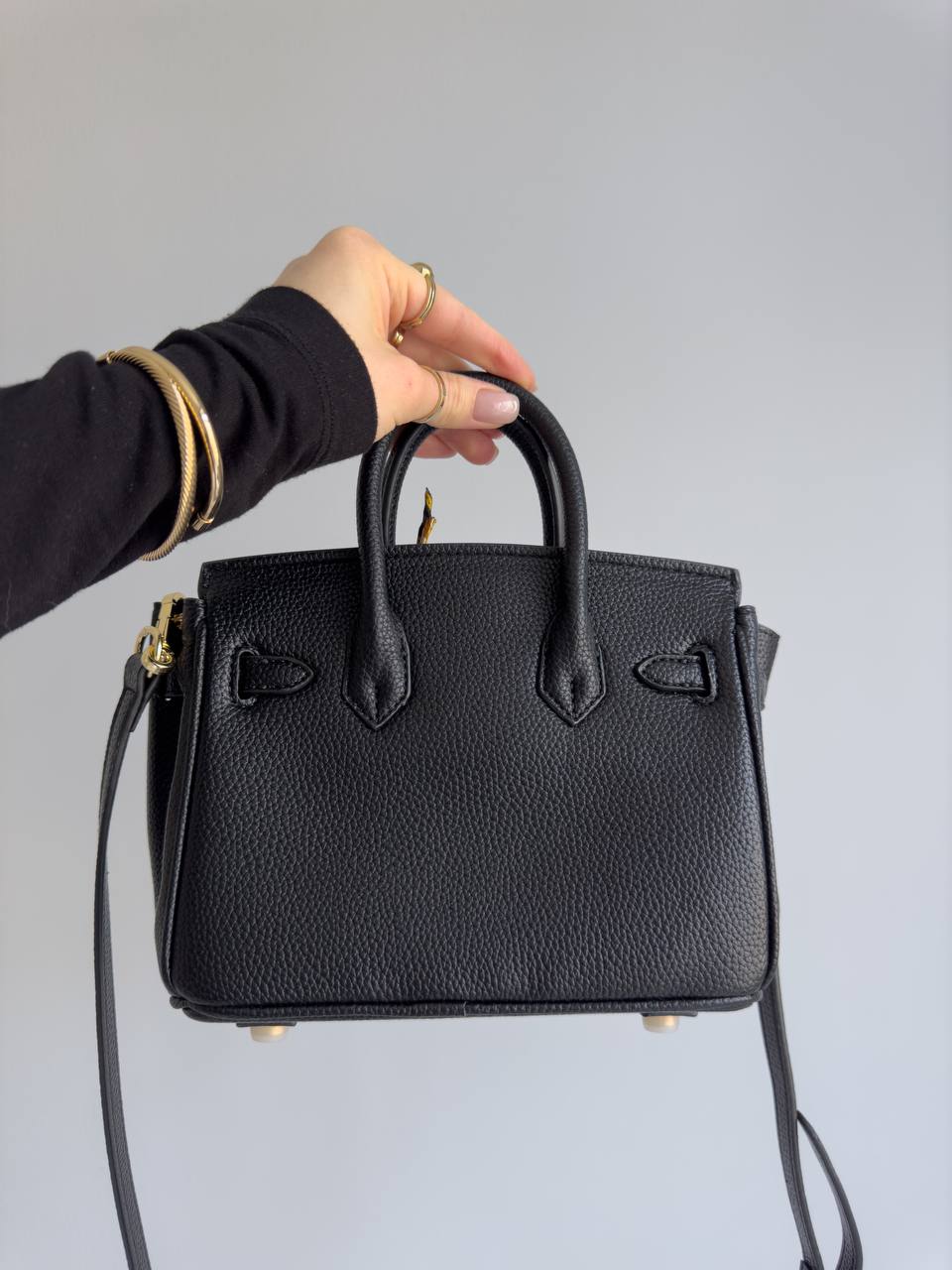 Hermès Birkin 20 Bag in Black Leather - 14