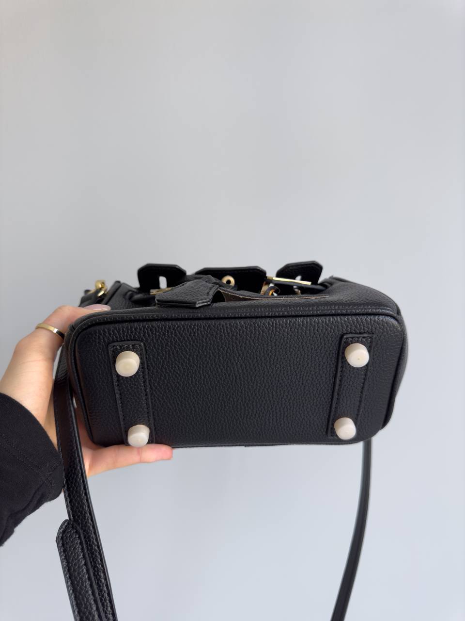 Hermès Birkin 20 Bag in Black Leather - 22