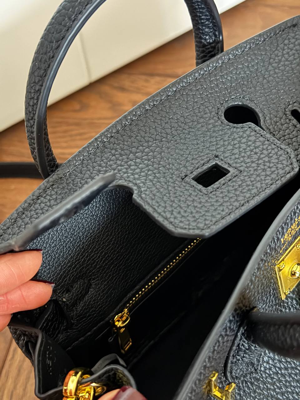 Hermès Birkin 20 Black/Gold - 8