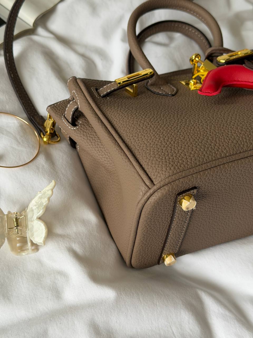 Hermès Birkin 25 Etoupe - 12