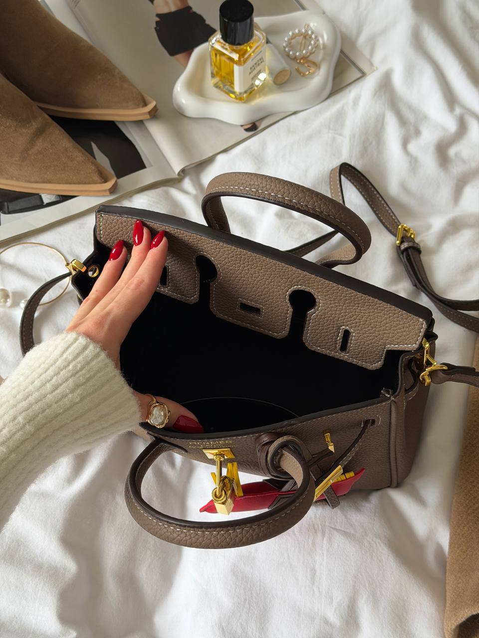 Hermès Birkin 25 Etoupe - 13