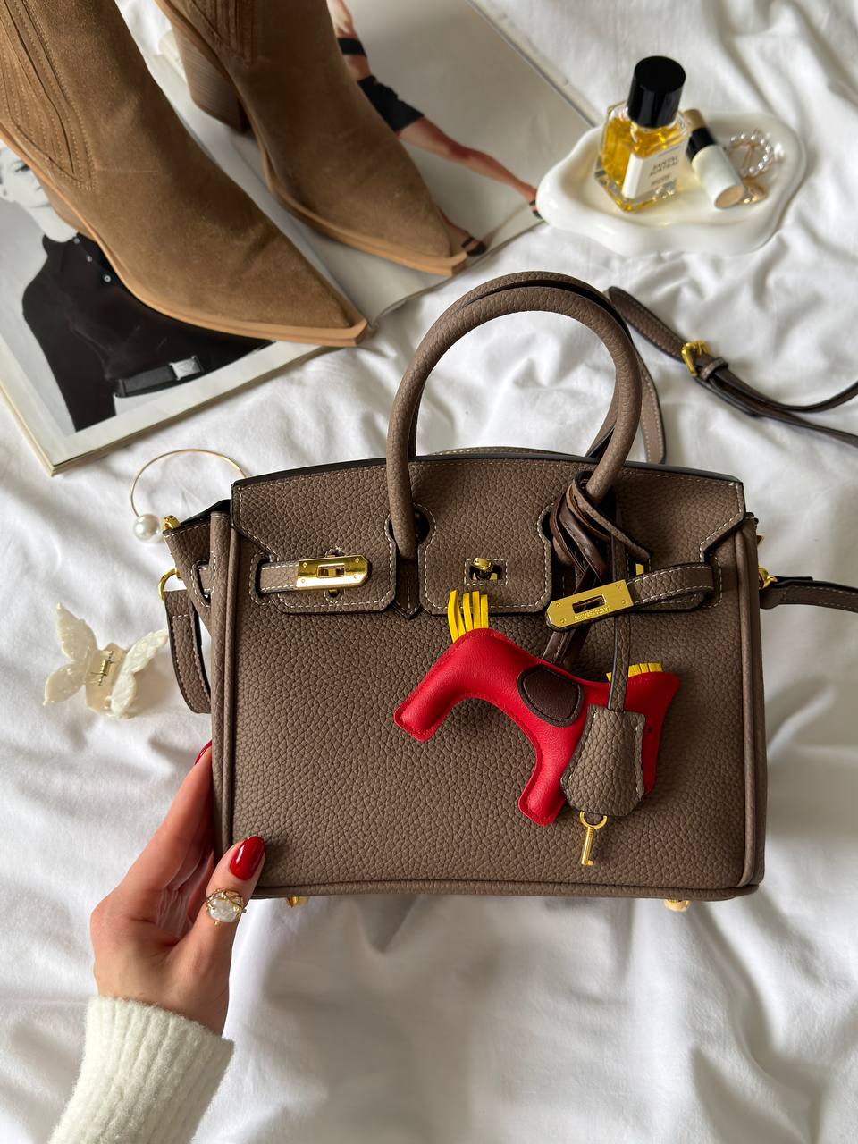 Hermès Birkin 25 Etoupe - 3