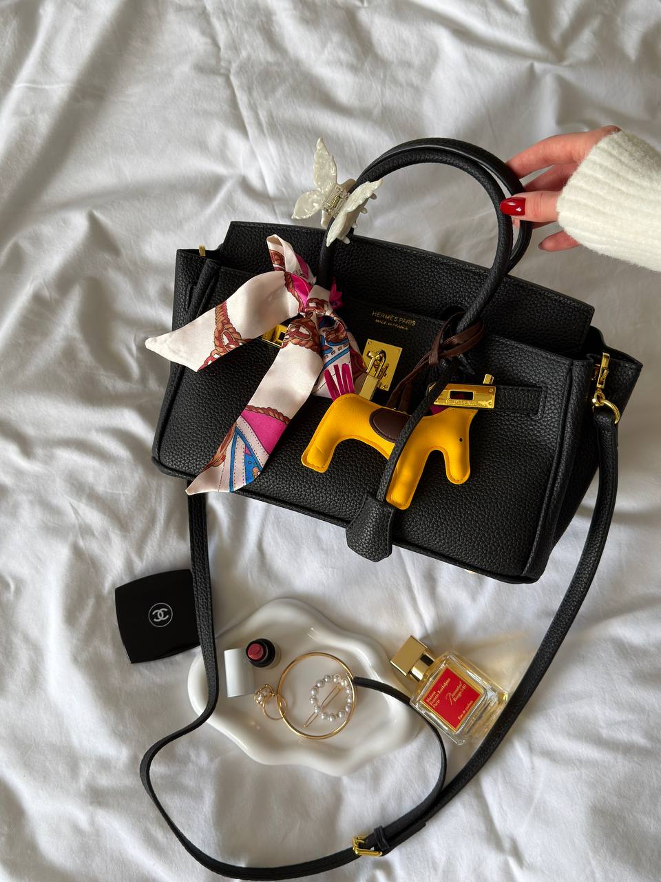 Hermès Birkin 30 Black/Gold - 13