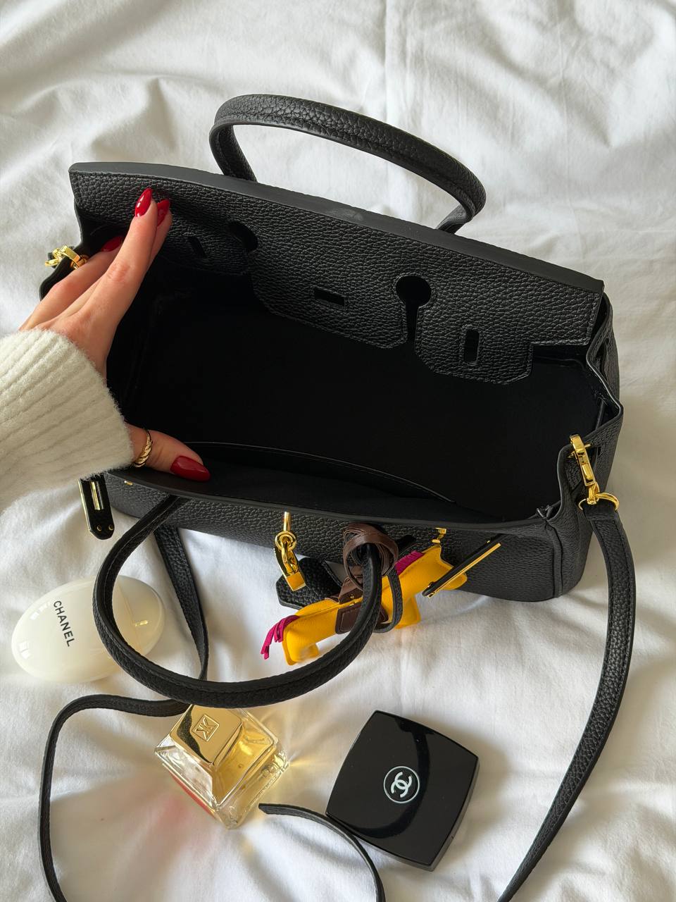 Hermès Birkin 30 Black/Gold - 16