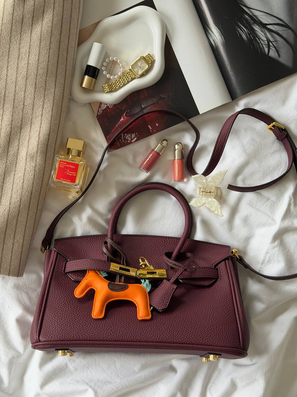 Hermès Birkin 30 Burgundy/Gold - 4