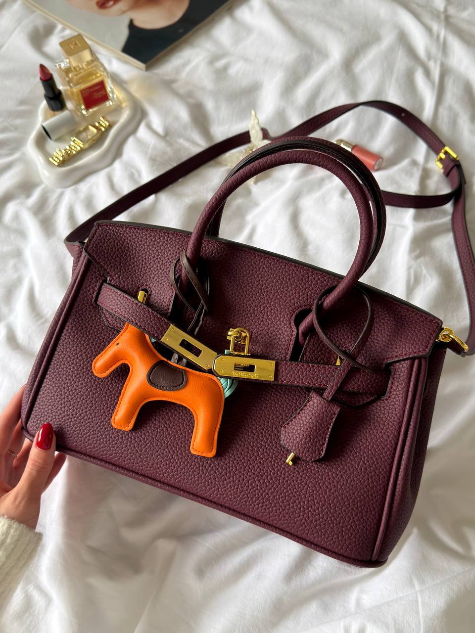 Hermès Birkin 30 Burgundy/Gold - 6