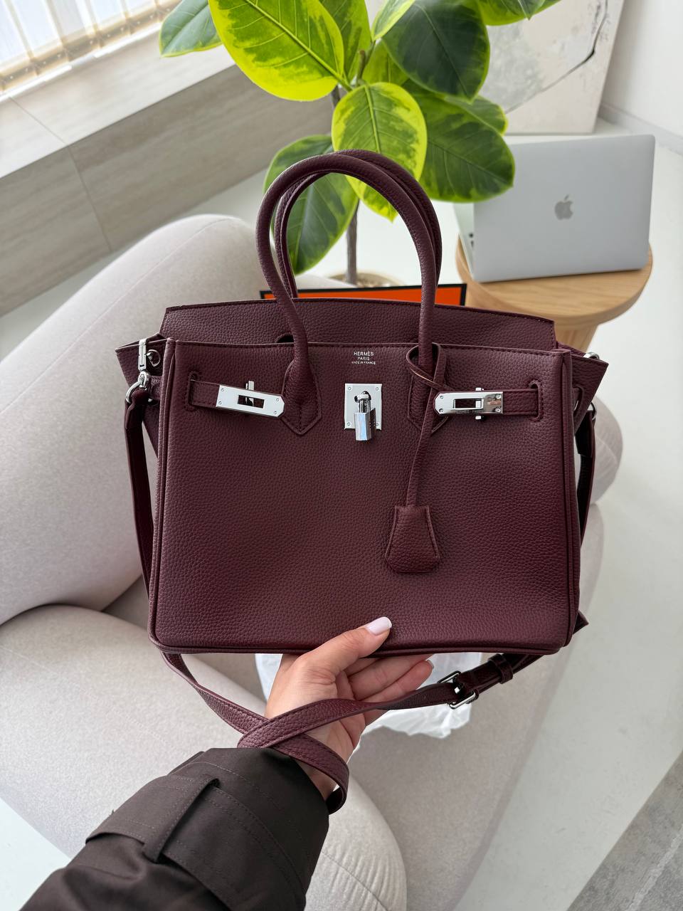 Hermès Birkin Burgundy - 5