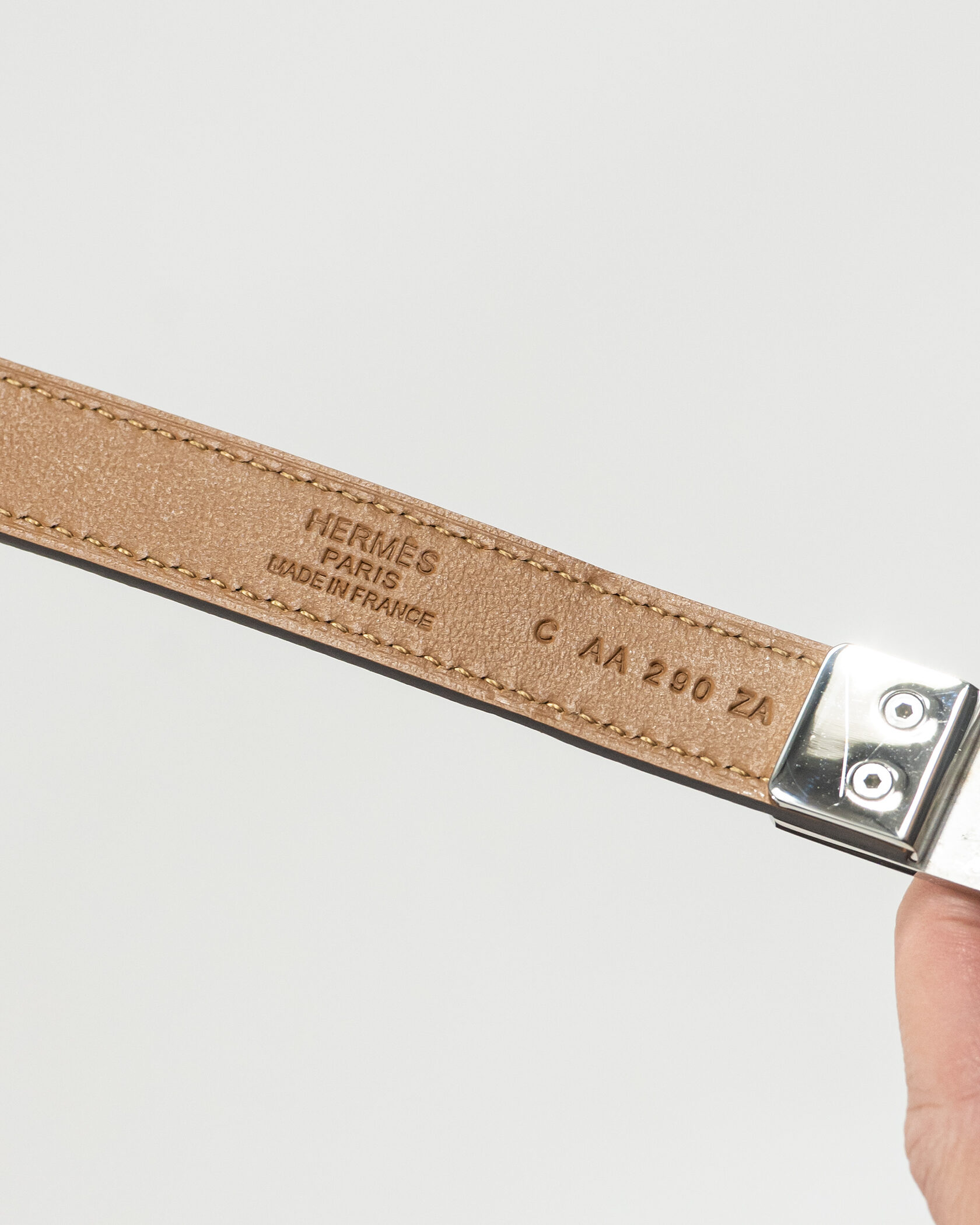 Hermès Collier de Chien Bracelet Brown/Silver - 6