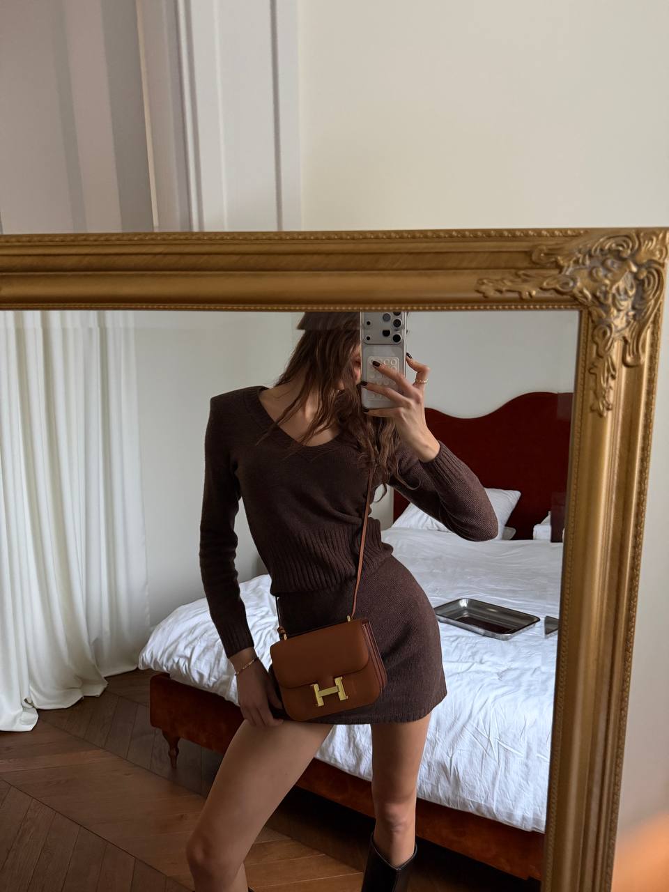 Hermès Constance Brown/Gold - 7