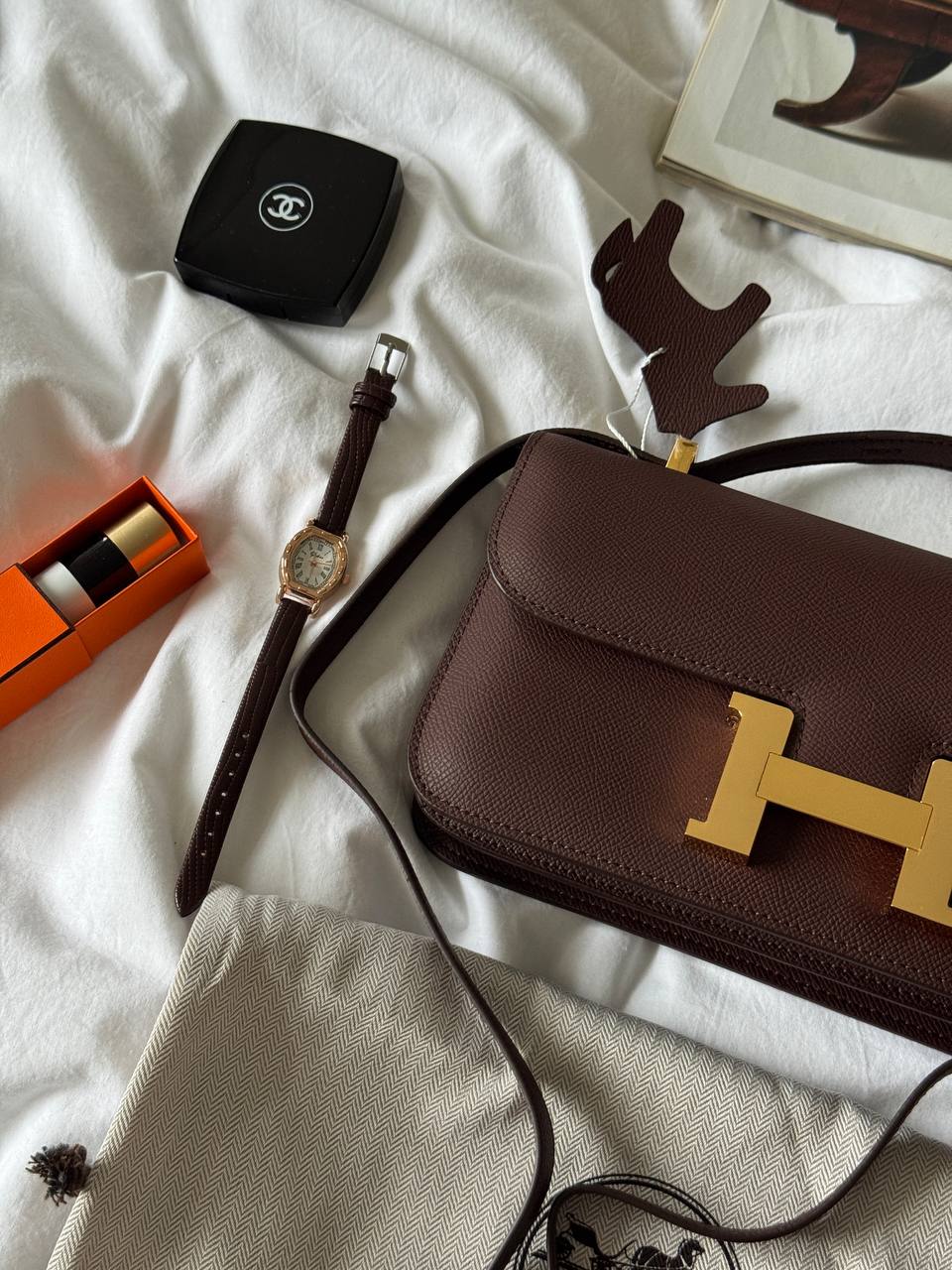 Hermès Constance Chocolate - 6