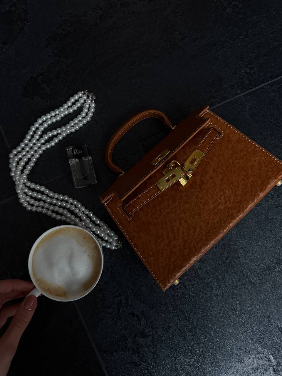 Hermès Kelly 20 Mini Bag in Gold Epsom Leather - 3