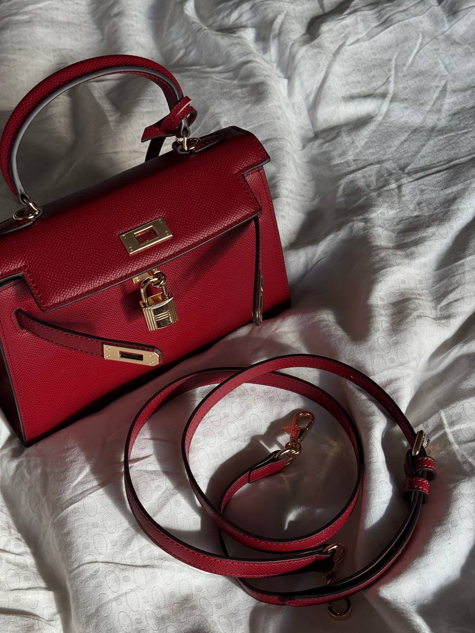 Hermès Kelly 20 Mini Bag in Rouge H Epsom Leather - 2