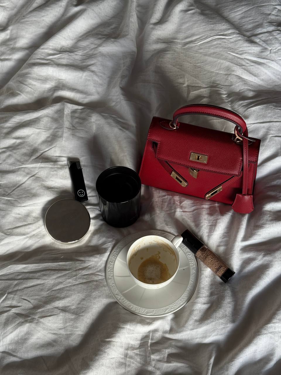 Hermès Kelly 20 Mini Bag in Rouge H Epsom Leather - 5