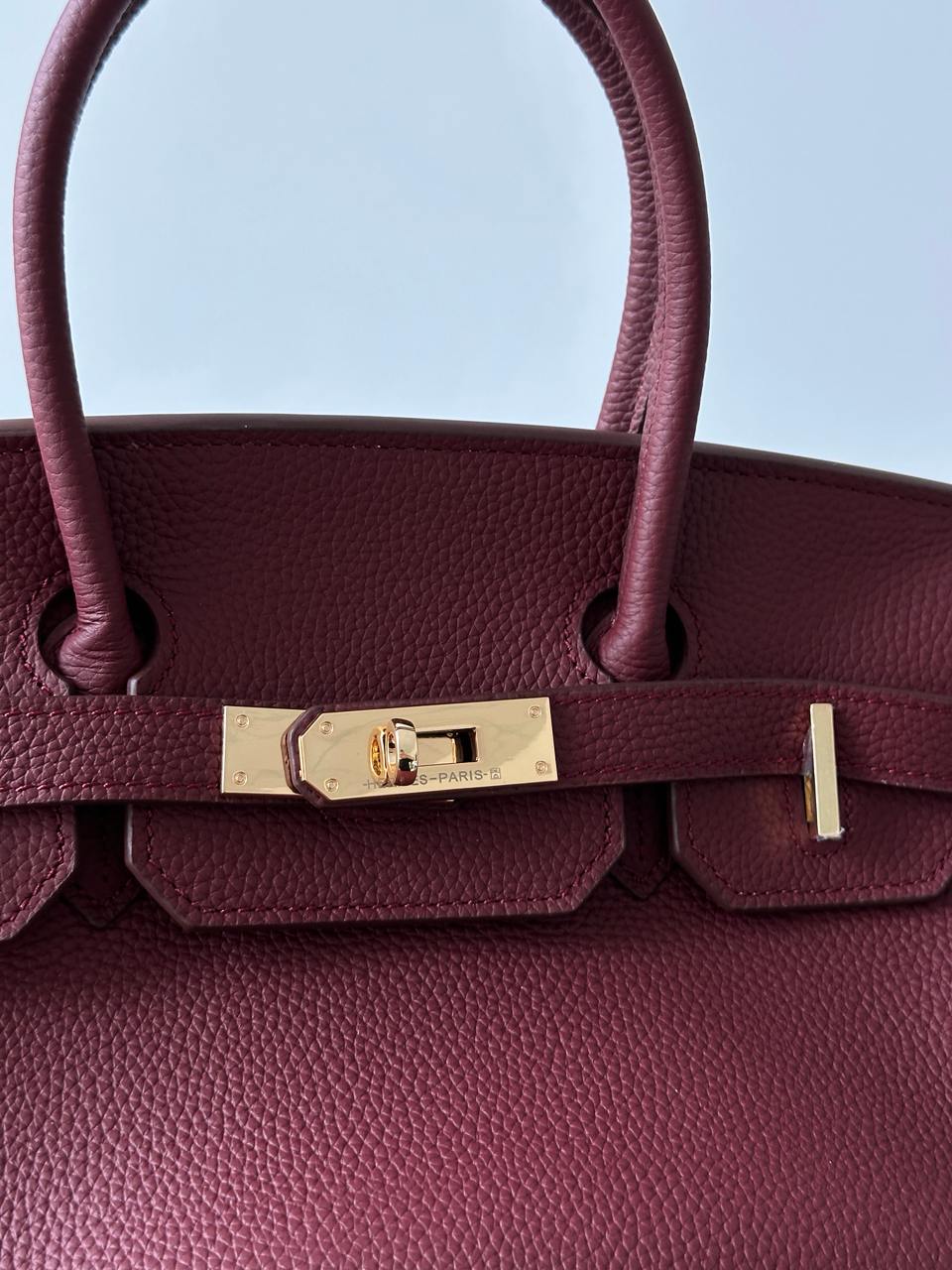 Hermes Birkin 30 Burgundy - 6