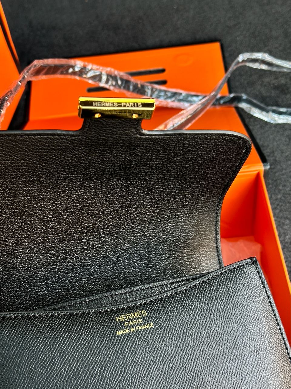Hermes Constance 18 Epsom Calf Black - 22