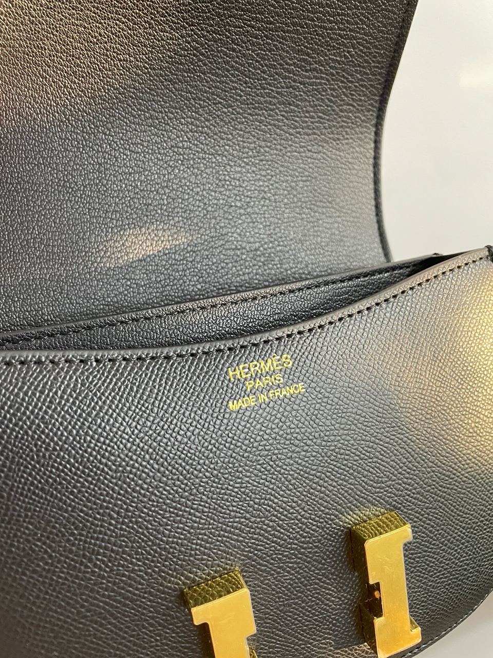 Hermes Constance 18 Epsom Calf Black - 25