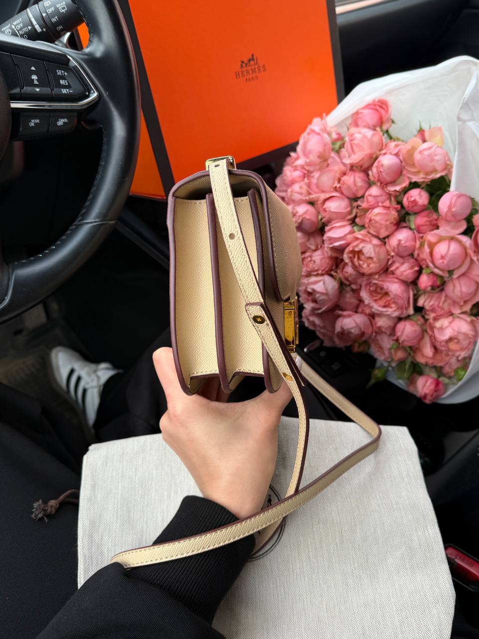 Hermes Constance 18 Epsom Calf Cream - 11