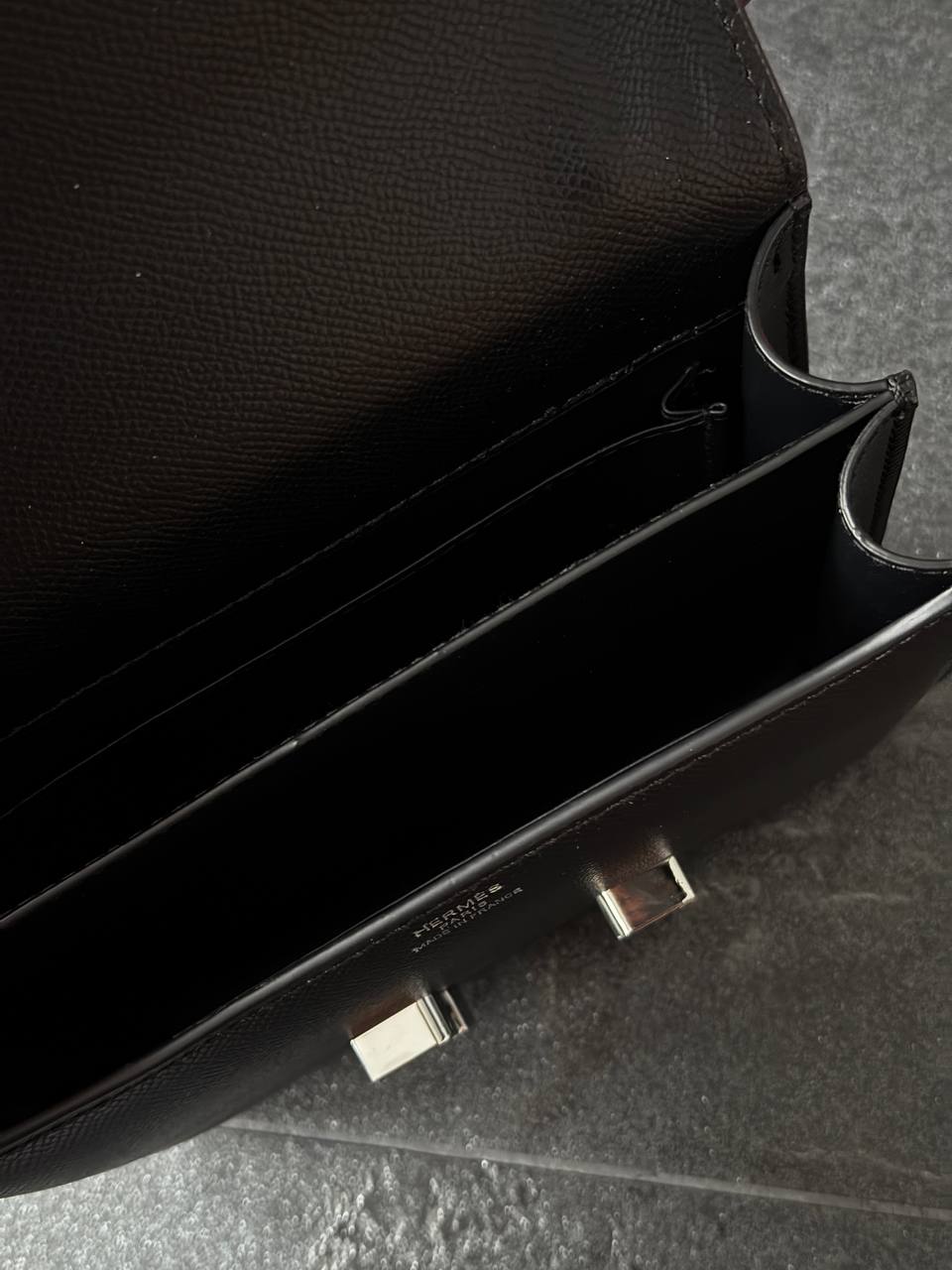 Hermes Constance 19 Epsom Calf Black/Silver - 5