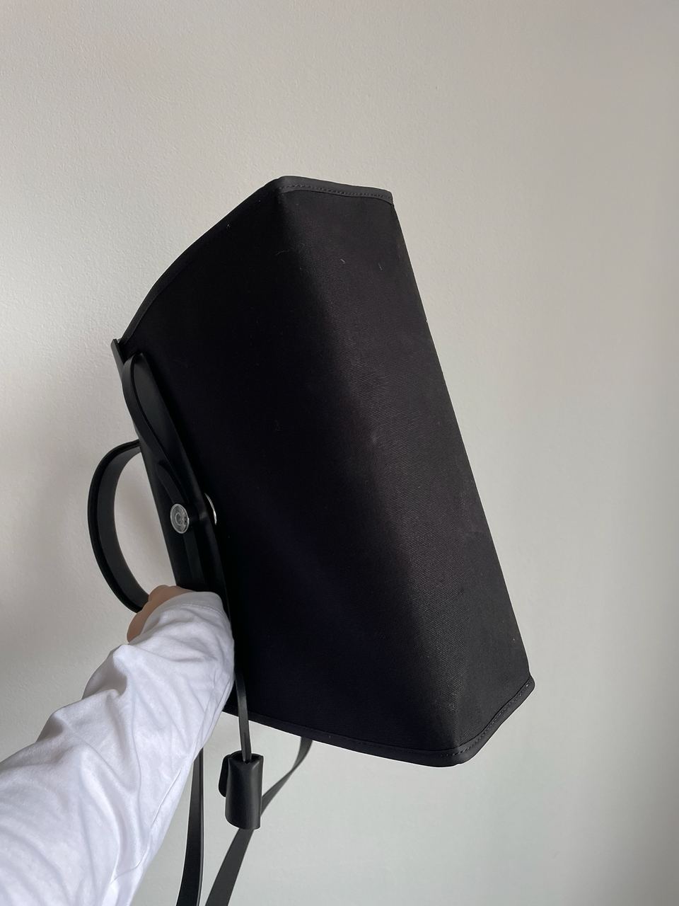 Hermes Herbag Zip 31 Bag Black/Silver - 14