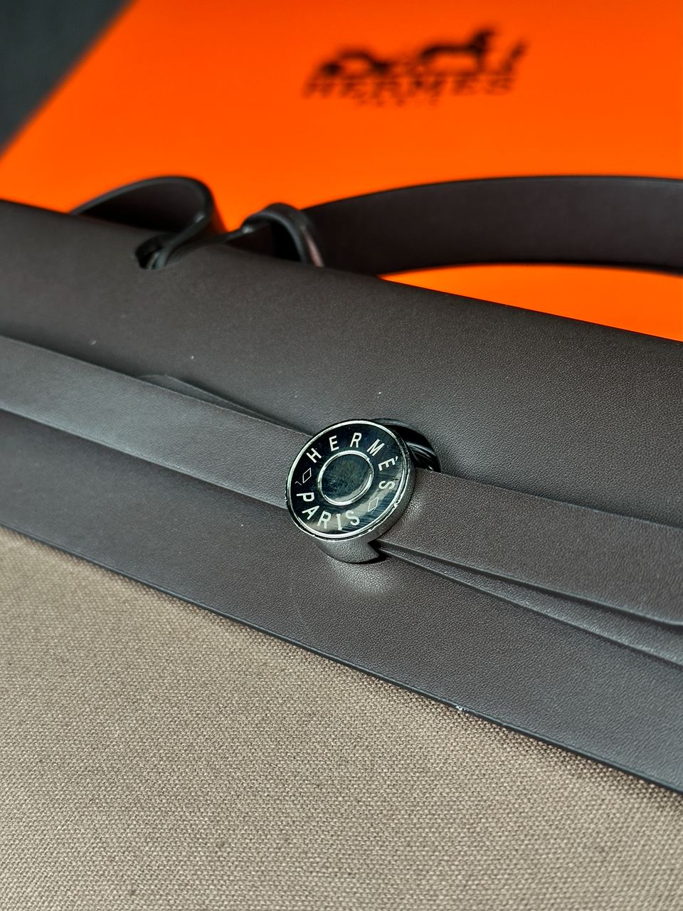 Hermes Herbag Zip 31 Bag Chocolate - 10