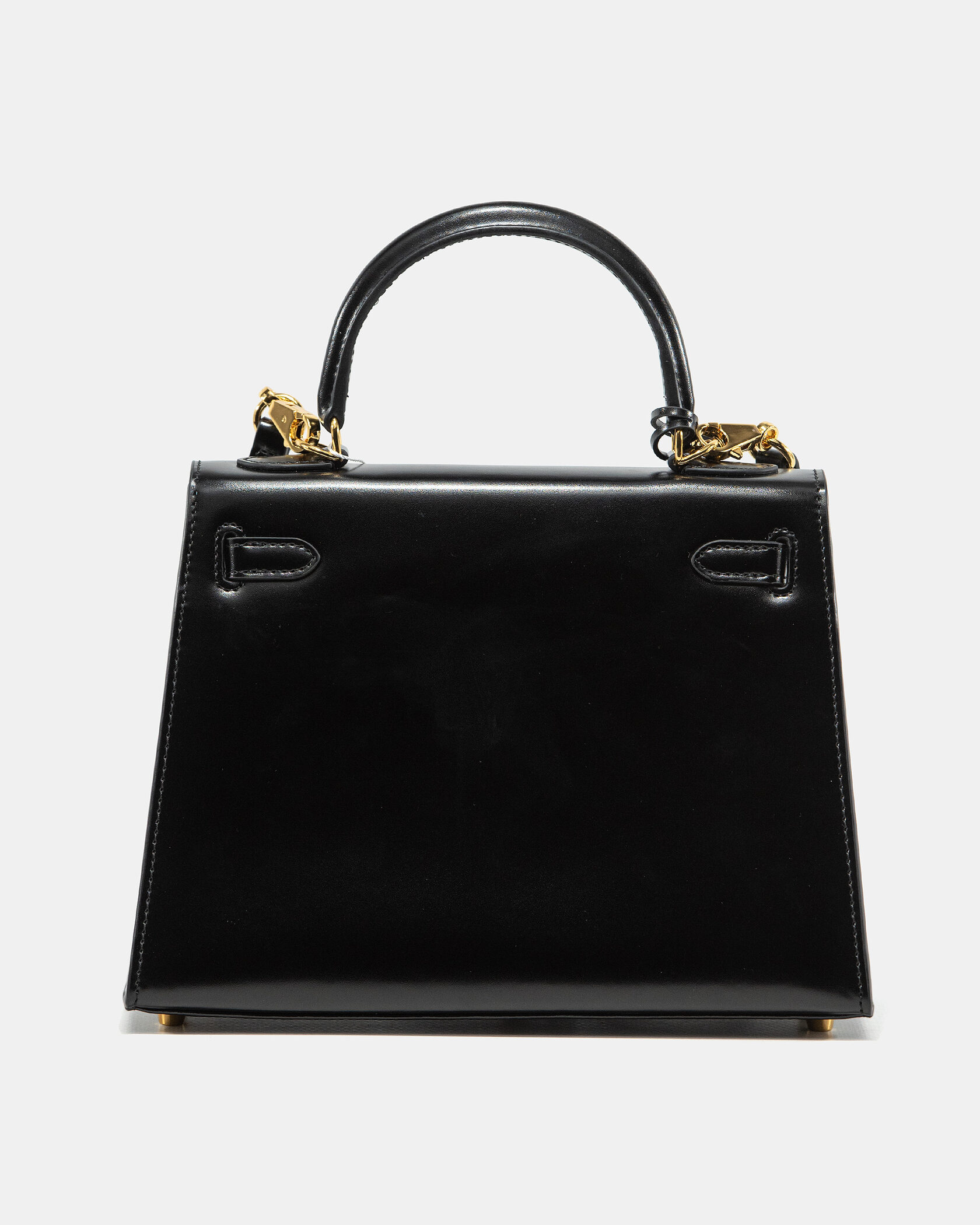 Hermes Kelly 25 Black/Silver - 8