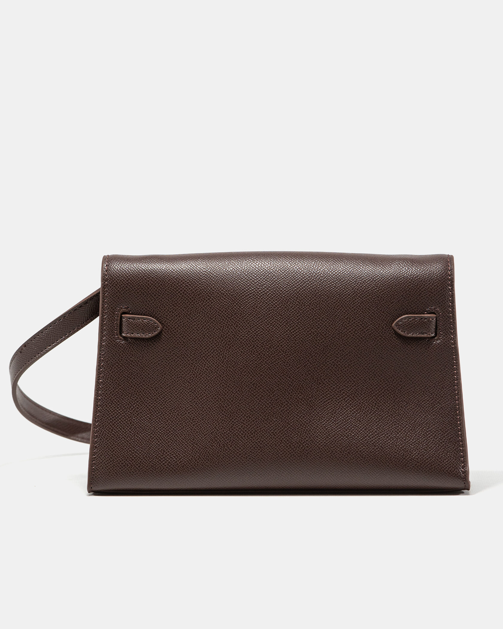 Hermes Kelly Pochette Brown/Silver - 8