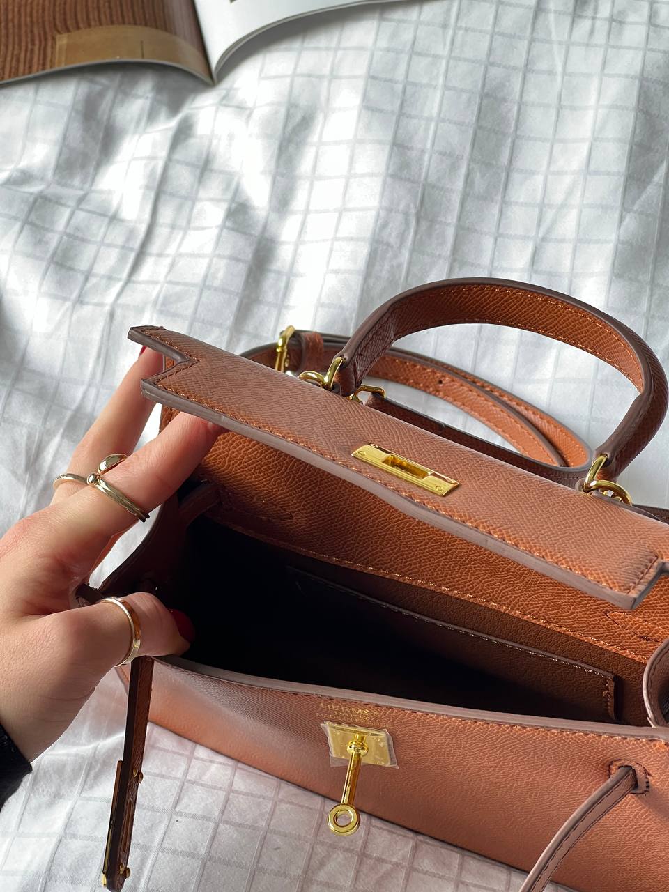 Hermes Mini Kelly 20 Gold GHW - 21
