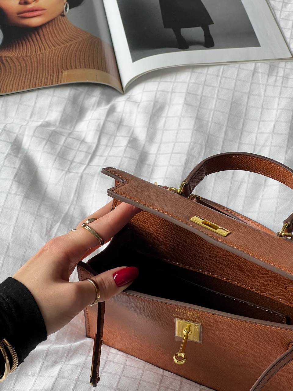 Hermes Mini Kelly 20 Gold GHW - 22