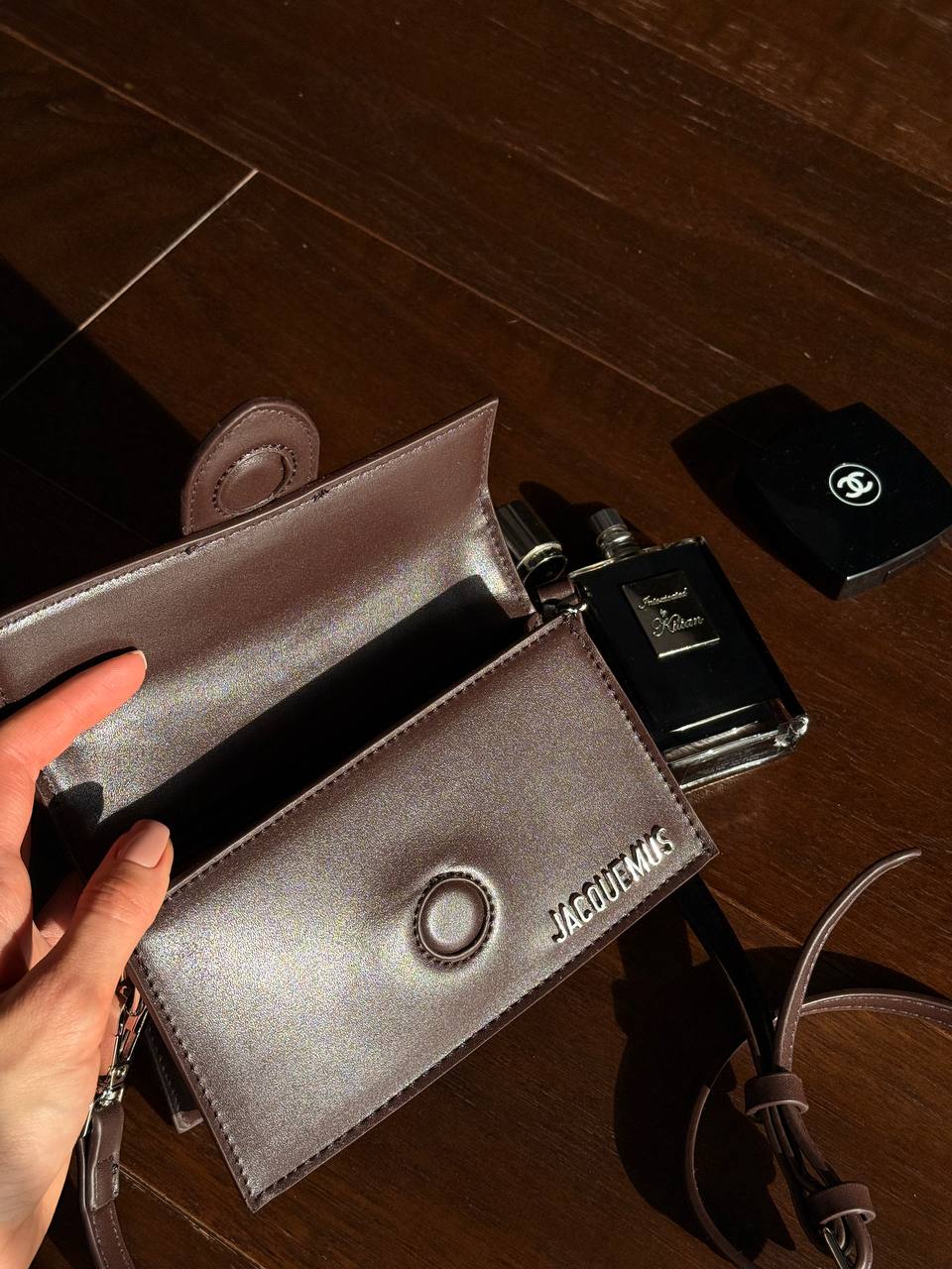 Jacquemus Le Bambino Mini Leather Shoulder Bag in Brown - 11